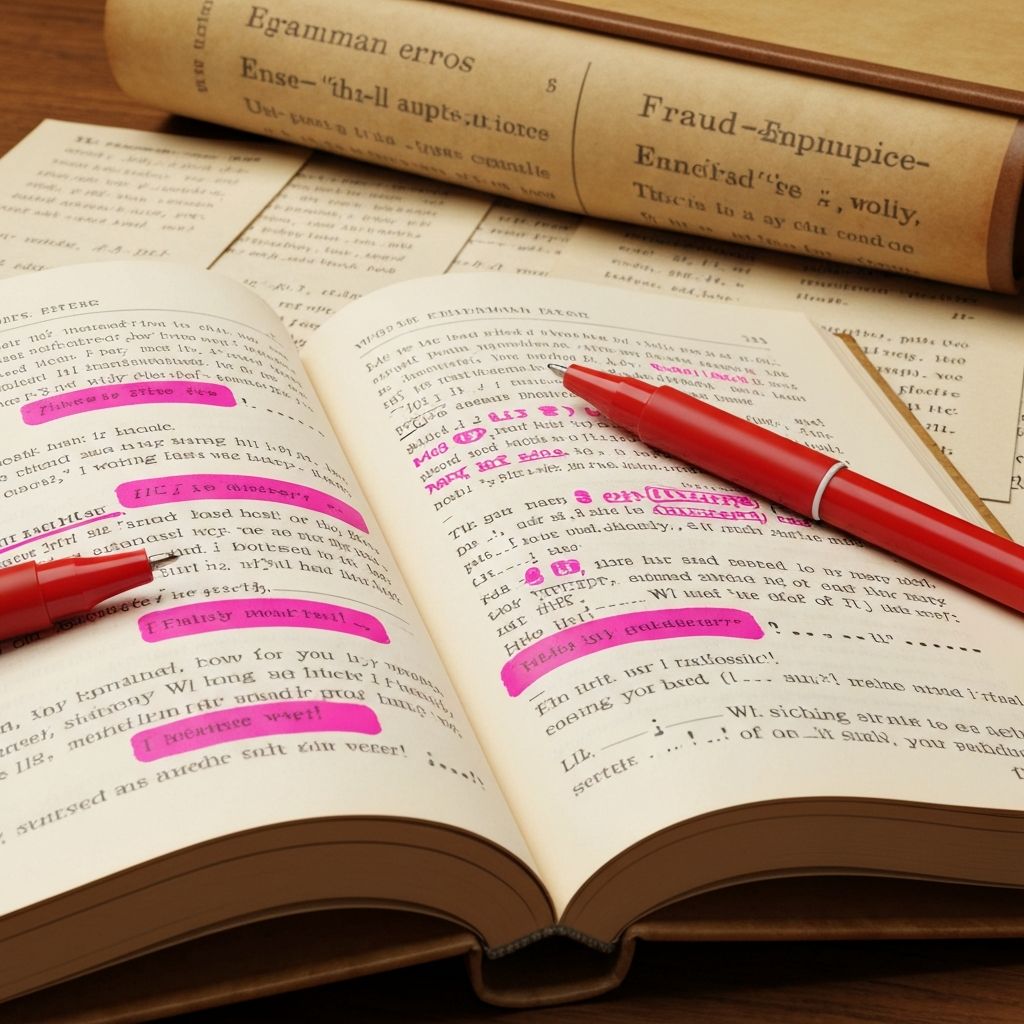 Common grammar mistakes illustration